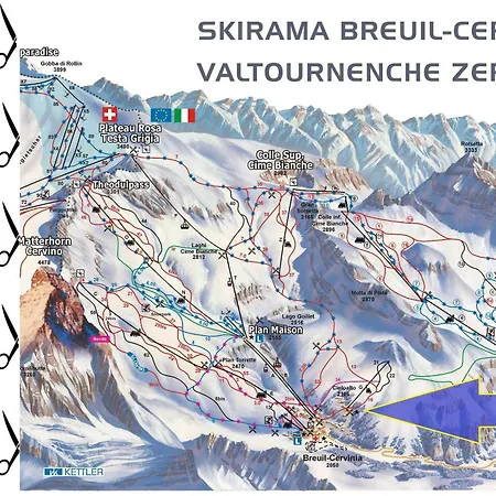 Apartamento Residenza Del Cirmolo Cervinia Vda Vacanze In Vetta Cir 0205